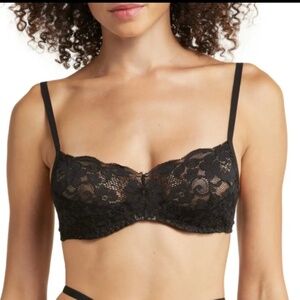 Free People/Revolve We are HAH- Hook Up Bra in Noir 30-38 D